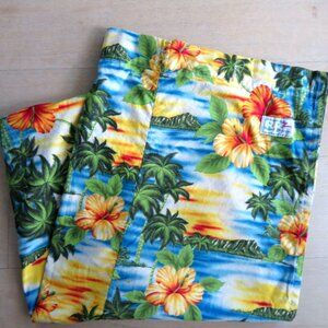 Beach Betty'z Hawaiian Tropical Shower Curtain 66" W X 70" L Made in California